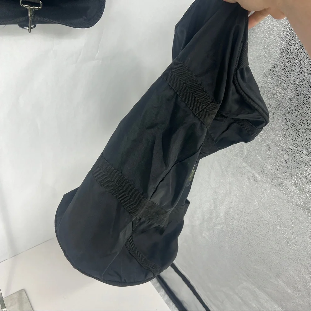 Pierre Cardin Black Travel Garment Bag duffle bag set